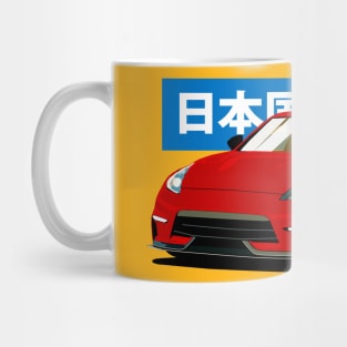 Red Nissan 370Z (Z34) Mug